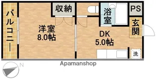 メゾン美鈴【305号室】の間取り