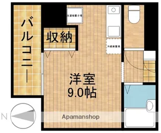 ESPOIR板屋【5階】の間取り