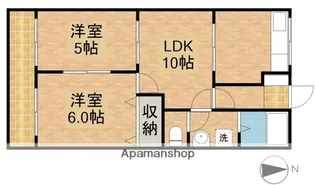 ミルキーWAY【2階】の間取り