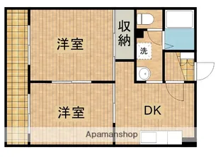 マンションリビエールⅠ【3階】の間取り