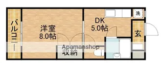グリーンベルⅡ【4階】の間取り