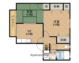 マイライフ【203号室】の間取り