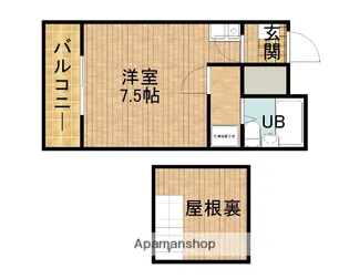 DAIKICHI BLD【3階】の間取り