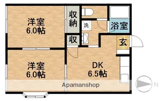 セブンカラーズ【2階】の間取り