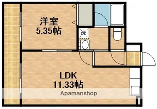 サウスコート【9階】の間取り