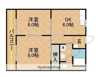 ローヤル石津Ⅱ【4階】の間取り