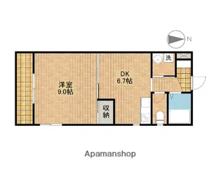 ガーデンプレイスヴィラB【4階】の間取り
