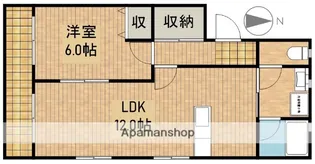 メゾン・ド・フール3【1階】の間取り