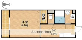 BRANCHE泉【3階】の間取り