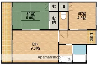 RE・POSE半田山【3階】の間取り