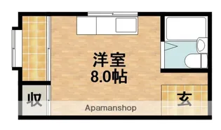 メゾン田町【1階】の間取り