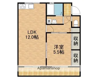 ファミール【205号室】の間取り
