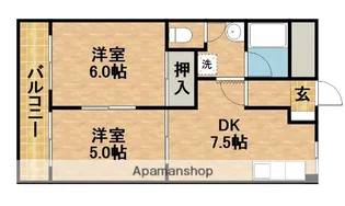 コンフォール【2階】の間取り
