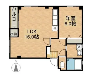 プリムヴェール【2階】の間取り
