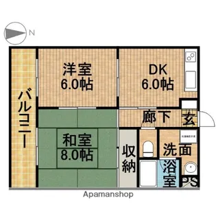 オズハウス3【323号室】の間取り