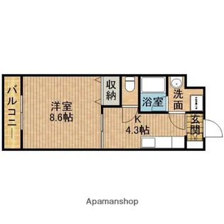 ポラリス【2階】の間取り