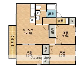 レインボーホーム【1階】の間取り