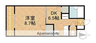 プレジデントヴィラB棟【4階】の間取り