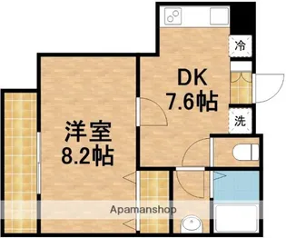アルテッツァ紺屋町【7階】の間取り