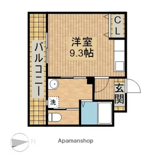 TKマンションⅢ【1階】の間取り