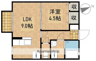 ラディカル【2階】の間取り