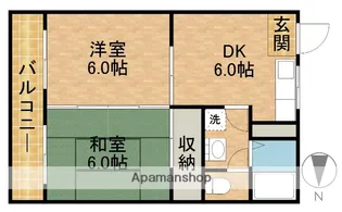 サンテラス大村Ⅲ【1階】の間取り