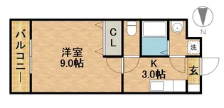 イデアル佐藤【3階】の間取り