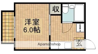 コーポ飯山【2階】の間取り