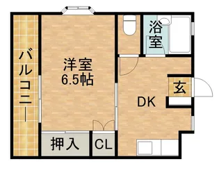 コーポ松本【2階】の間取り