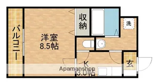 D−FELLOW【5階】の間取り