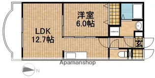 CRYSTAL PALACE【3階】の間取り