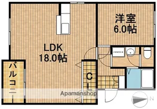 フェニックスⅡ【3階】の間取り
