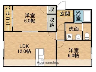 フェニックスⅡ【2階】の間取り