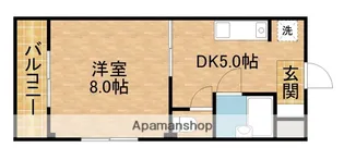 コーポイズミ【101号室】の間取り