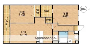 グランストーク奥浜名湖【2階】の間取り