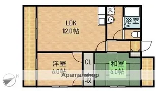 アゼリア【1階】の間取り