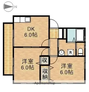 FIGARO(フィガロ)【2階】の間取り