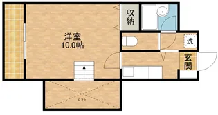 アビタシオン【104号室】の間取り