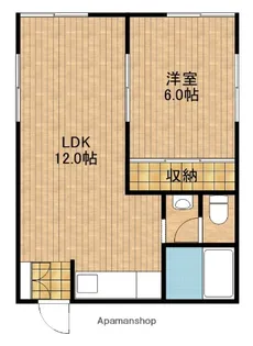 ジュネスハイム【1階】の間取り
