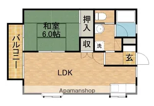 アドバンス【1階】の間取り