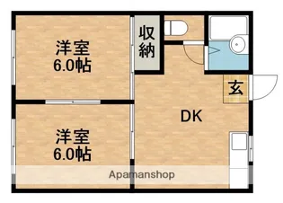 フォーブルルネサンスⅡ【2階】の間取り