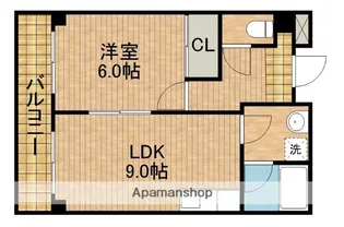 LIMPIA垂木【3階】の間取り