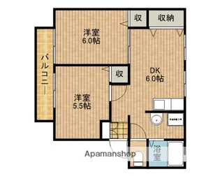 サンビレッジ西焼津A【2階】の間取り