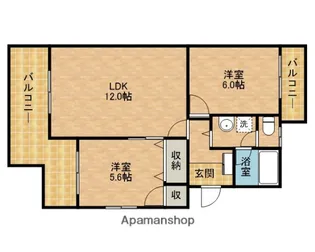 エテルノⅠ【1階】の間取り