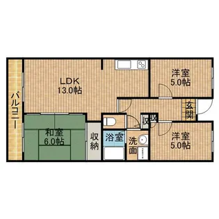 ベルⅡ【2階】の間取り