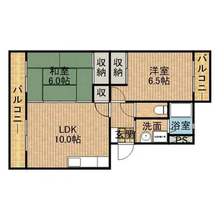 フローラ【1階】の間取り