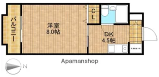 メゾン池の沢【3階】の間取り