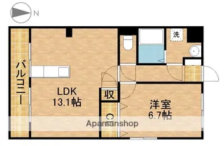 マイネ早出【1階】の間取り