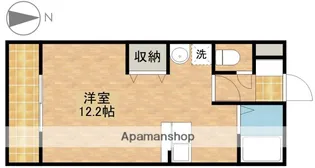 アポロミレニア【3階】の間取り