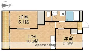 サニーデイズハイム【1階】の間取り